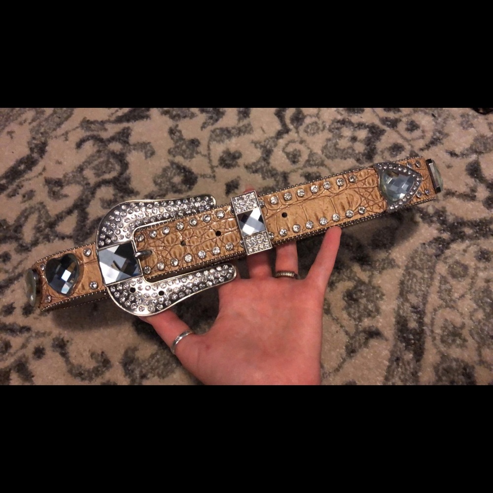 Rhinestone Belt